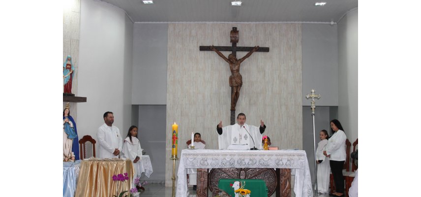 Missa em Ação de Graças pela Colheita foi realizada em Anahy