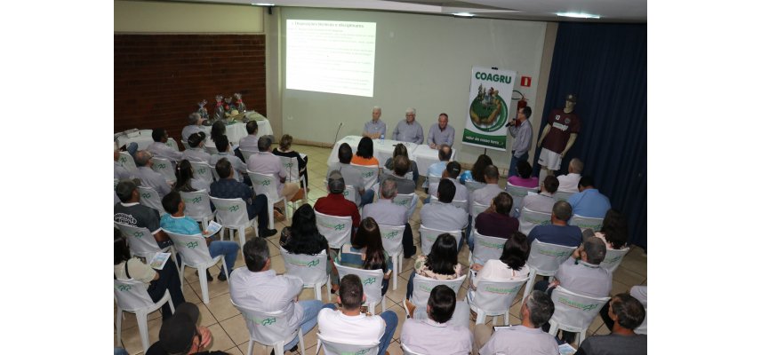Reunião de lançamento do Coopertruco, Coopersuíço e Coopervôlei