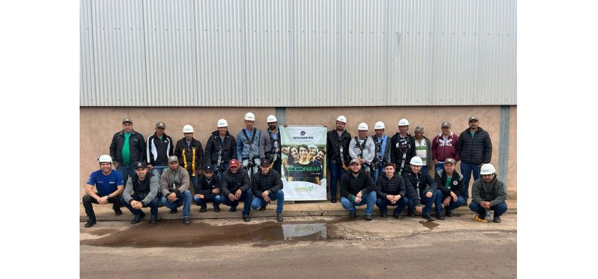 Coagru promove treinamento para prevenção de acidentes em altura