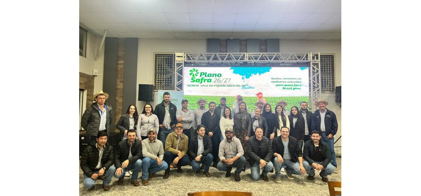 Capacitação e informação marcam participação da Coagru no Lançamento do Plano Safra