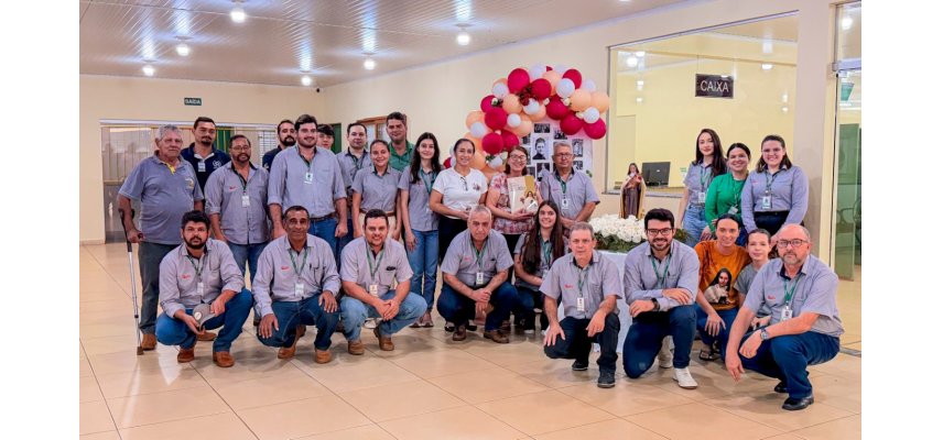 Coagru recebe o Andor de Santa Teresinha em Campina da Lagoa