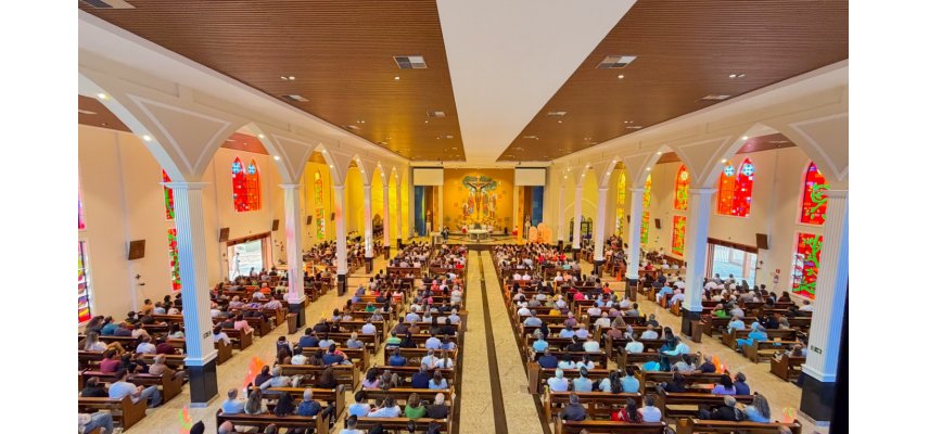 Coagru participa da Missa em Ação de Graças pela Colheita na Igreja Matriz de Ubiratã