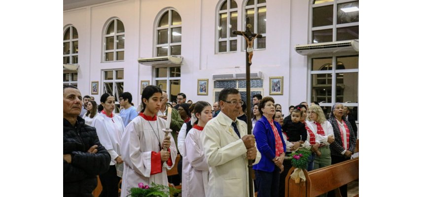 Celebração da Missa da Colheita marca a véspera do Dia do Agricultor no Distrito de Yolanda