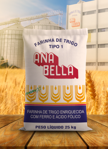 Farinha de Trigo Tipo 1 Anabella