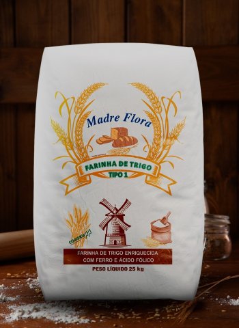 Farinha Madre Flora - Tipo 1