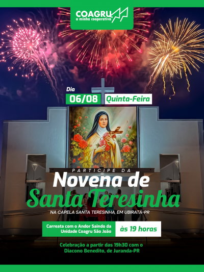 Novena de Santa Terezinha na Comunidade Santa Terezinha de Ubirat&atilde;