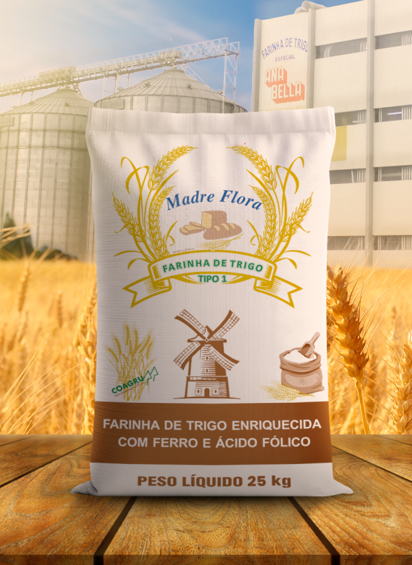 Farinha de Trigo Tipo 1 Madre Flora